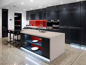 THUMB2 kitchen neo design renovation modern gloss lacquer stone benchtop auckland